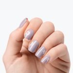 Lilac Daisies Purple Floral Gel Nail Strips