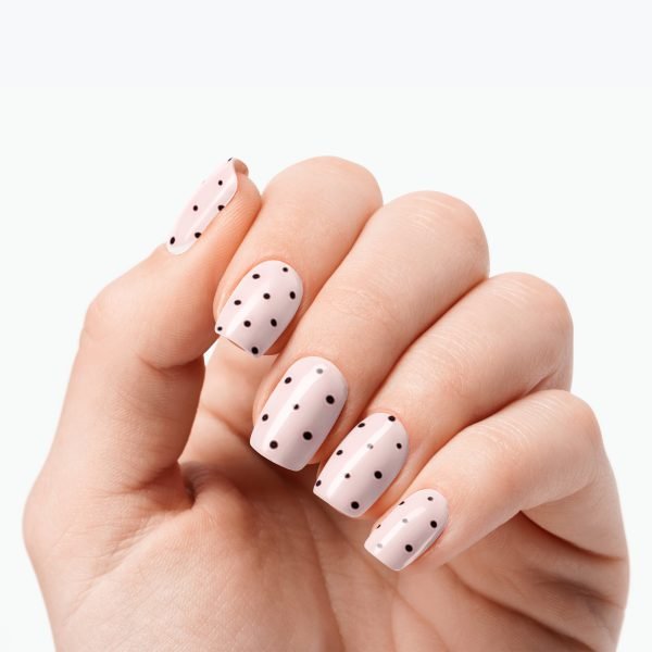 Polka Dots Semi-Cured Gel Nail Strips