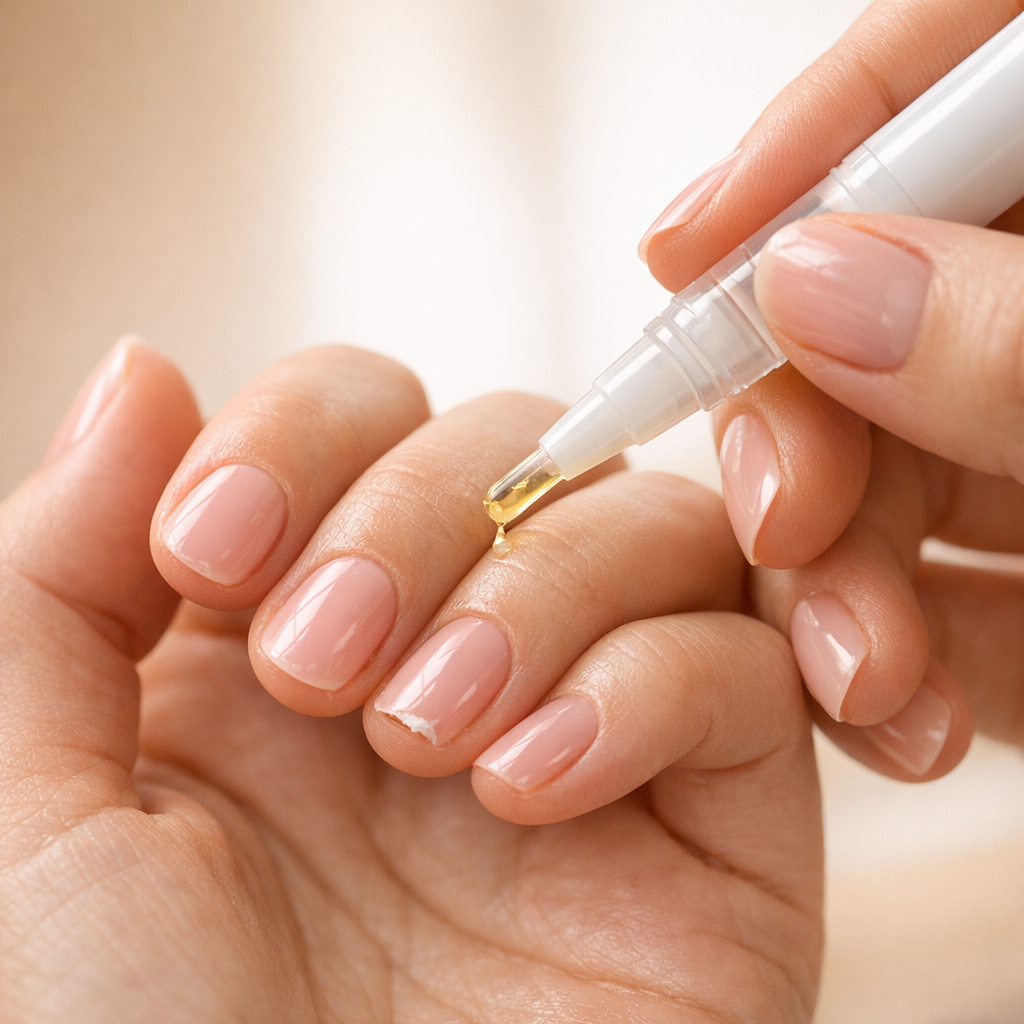 why do nails keep breaking causes and fixes with cuticle oil and soft pink gel strips